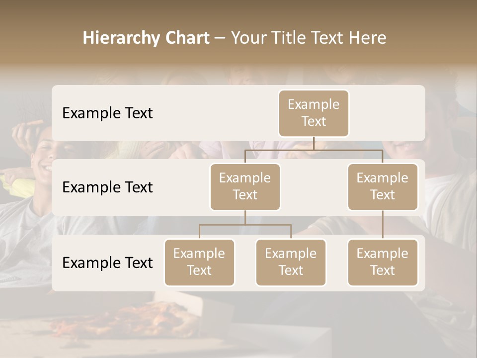 Cheerful Teenage Teenagers PowerPoint Template