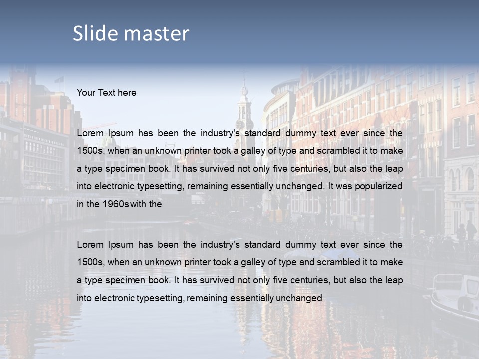 Losing Exercise Train PowerPoint Template