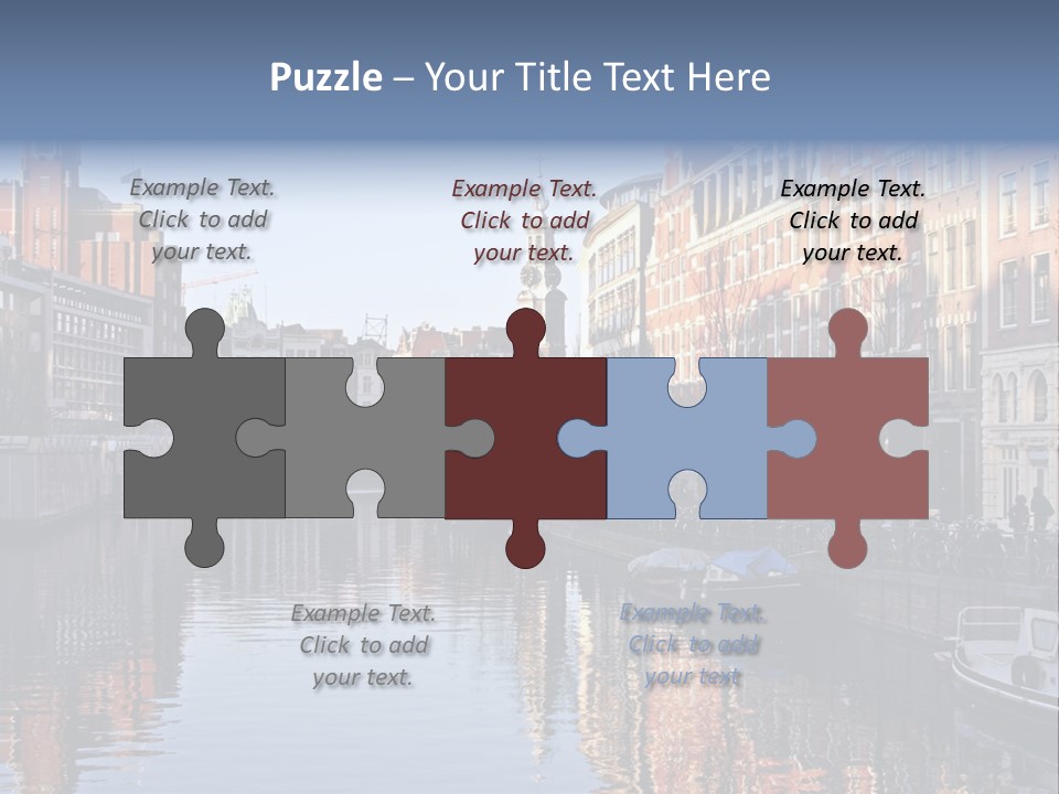 Losing Exercise Train PowerPoint Template