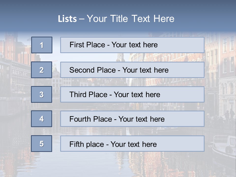 Losing Exercise Train PowerPoint Template