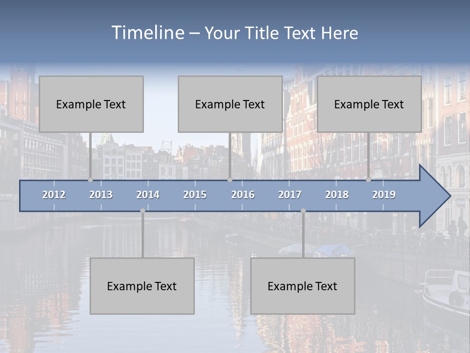 Losing Exercise Train PowerPoint Template