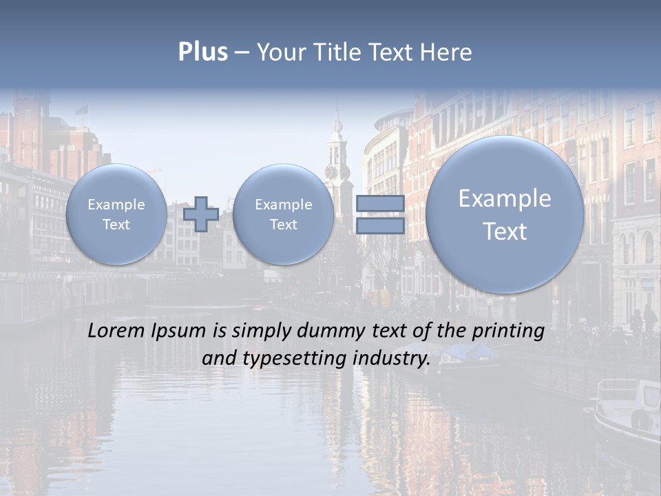 Losing Exercise Train PowerPoint Template