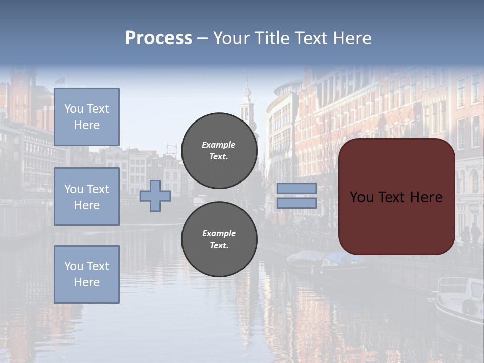 Losing Exercise Train PowerPoint Template