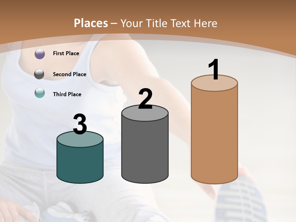 Losing Exercise Train PowerPoint Template