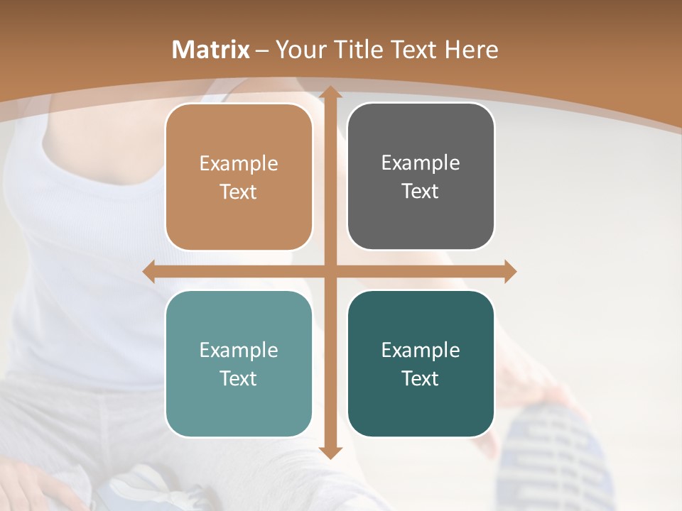 Losing Exercise Train PowerPoint Template