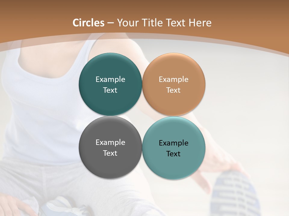 Losing Exercise Train PowerPoint Template