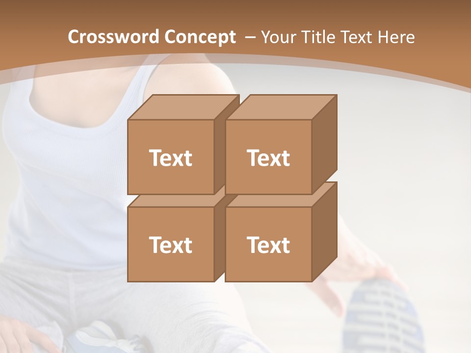 Losing Exercise Train PowerPoint Template