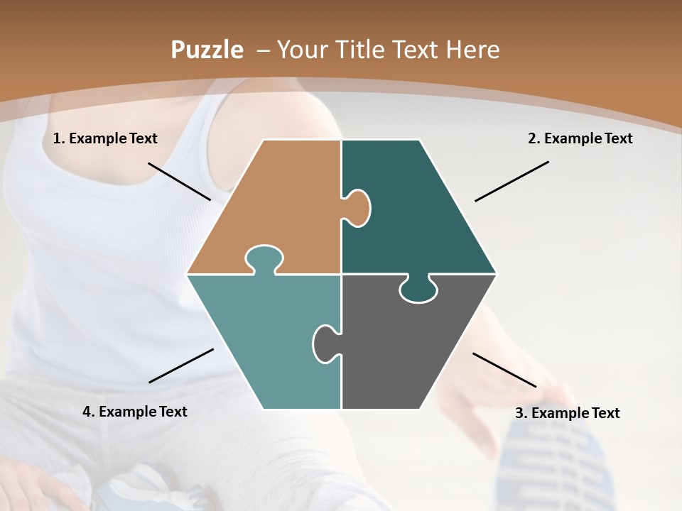 Losing Exercise Train PowerPoint Template