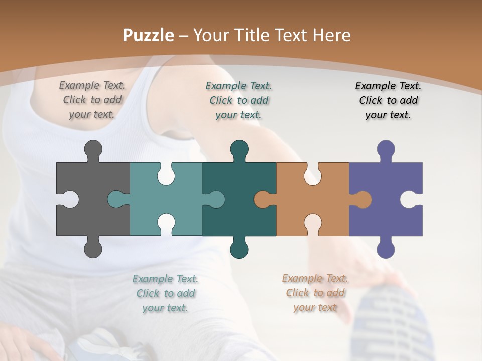 Losing Exercise Train PowerPoint Template