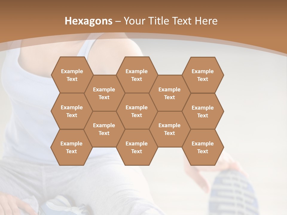 Losing Exercise Train PowerPoint Template