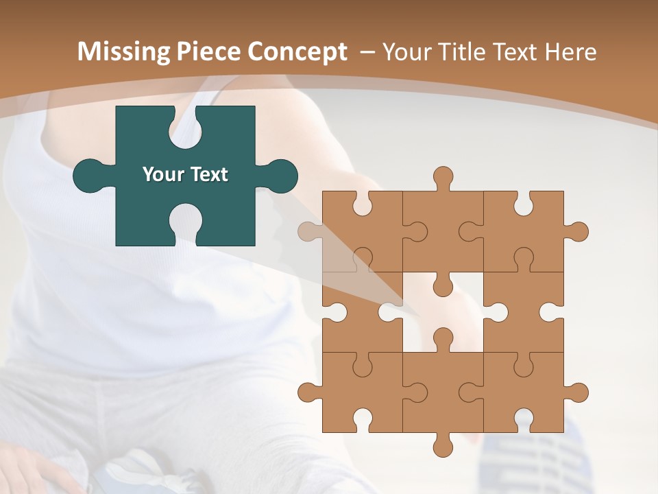 Losing Exercise Train PowerPoint Template