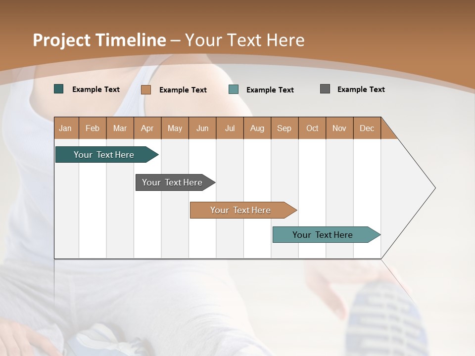 Losing Exercise Train PowerPoint Template