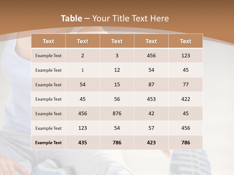 Losing Exercise Train PowerPoint Template