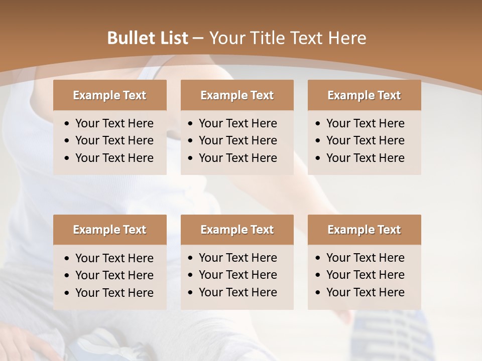 Losing Exercise Train PowerPoint Template