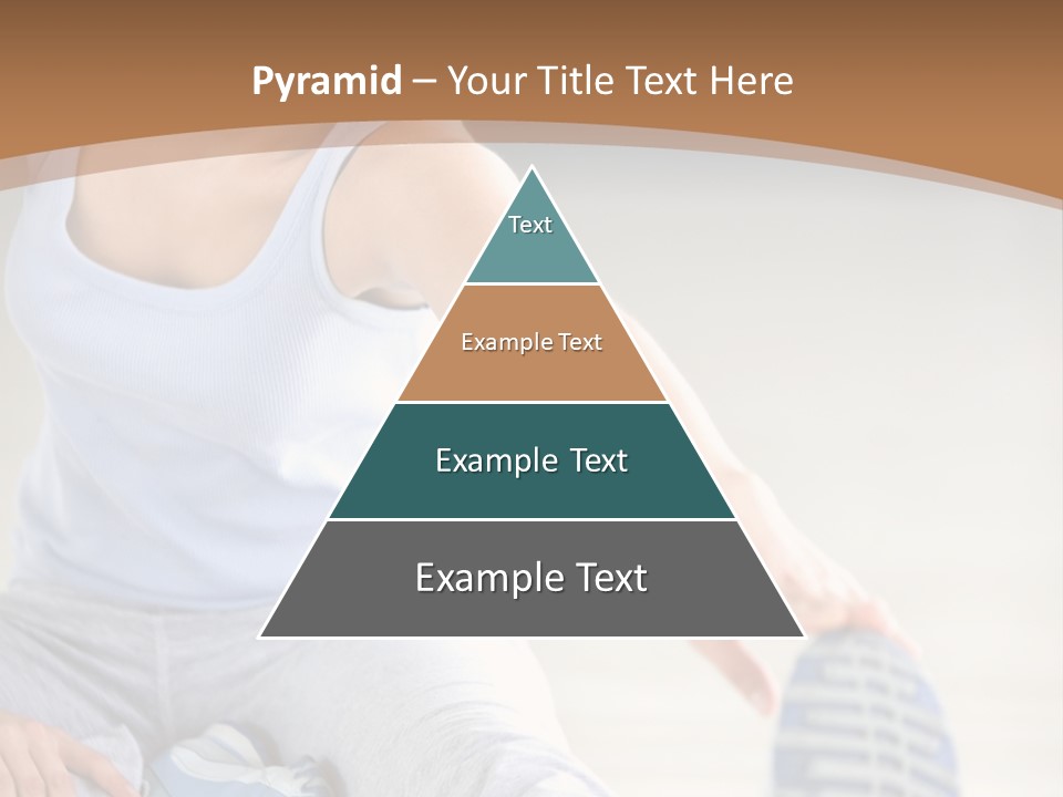 Losing Exercise Train PowerPoint Template