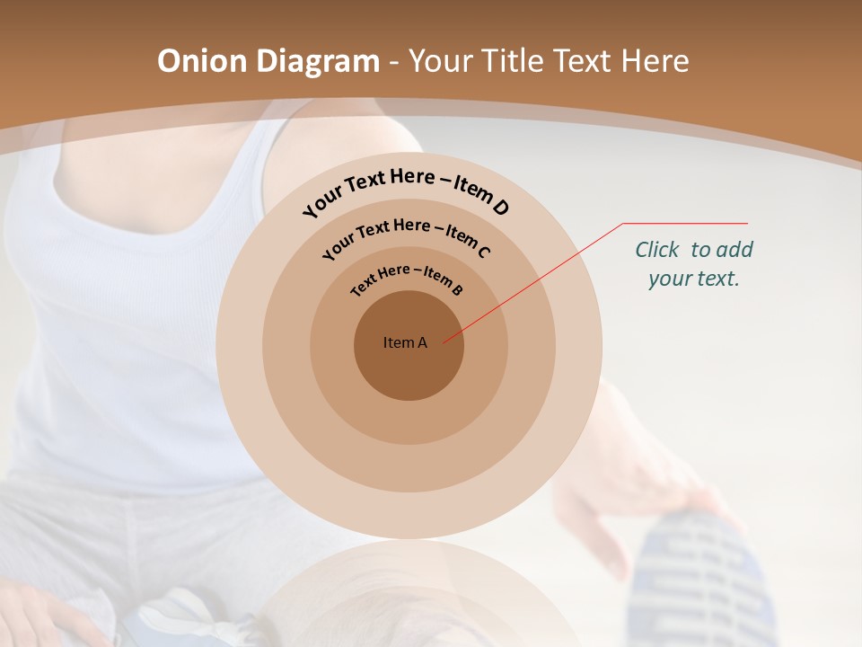 Losing Exercise Train PowerPoint Template