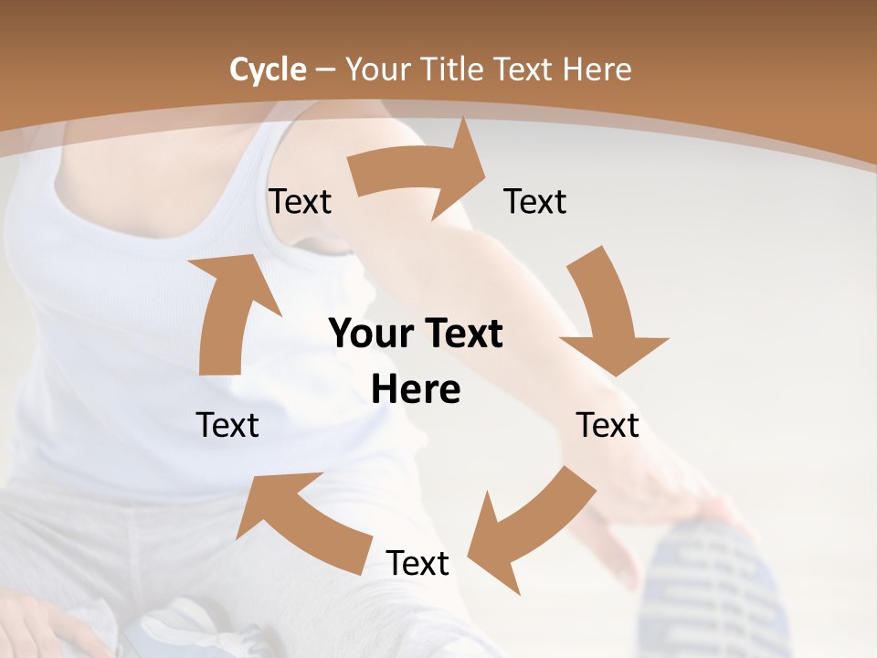 Losing Exercise Train PowerPoint Template