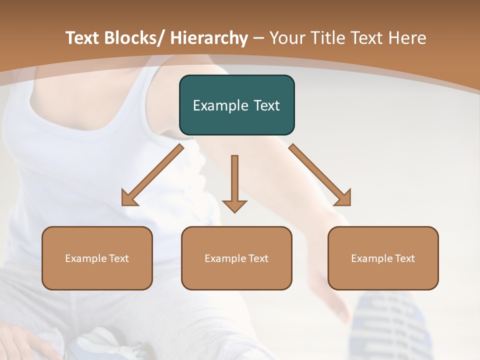 Losing Exercise Train PowerPoint Template