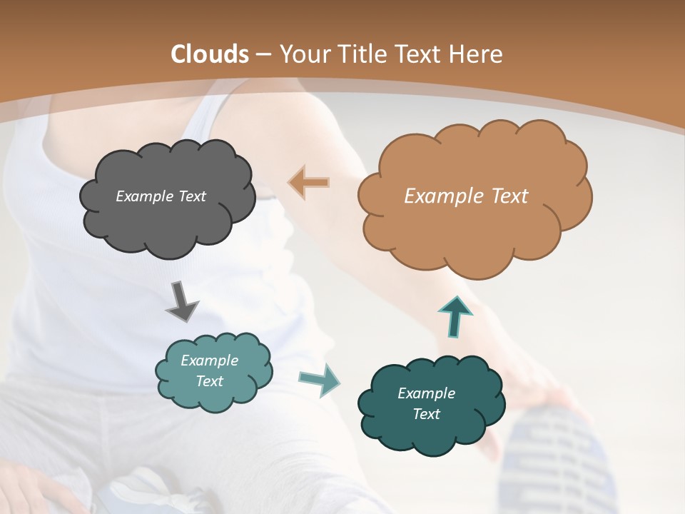 Losing Exercise Train PowerPoint Template