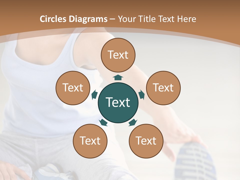 Losing Exercise Train PowerPoint Template