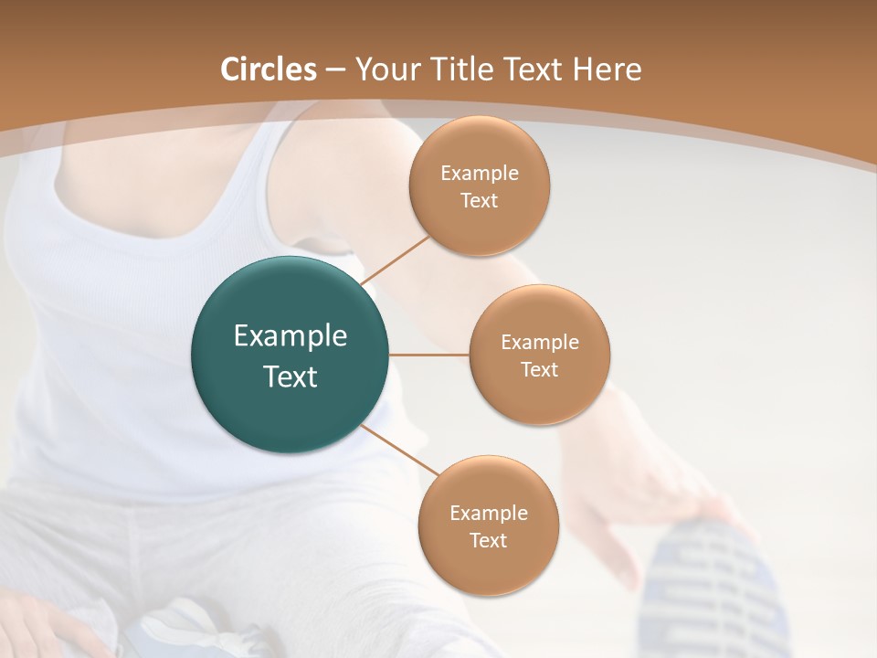 Losing Exercise Train PowerPoint Template