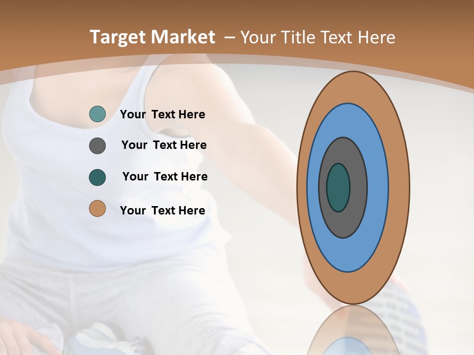 Losing Exercise Train PowerPoint Template