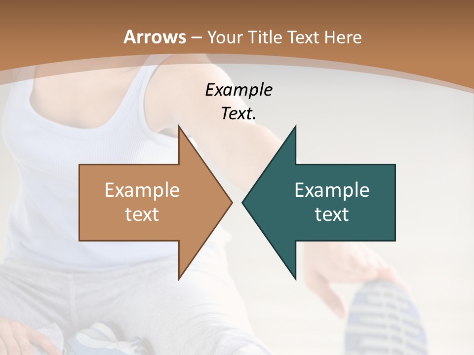 Losing Exercise Train PowerPoint Template