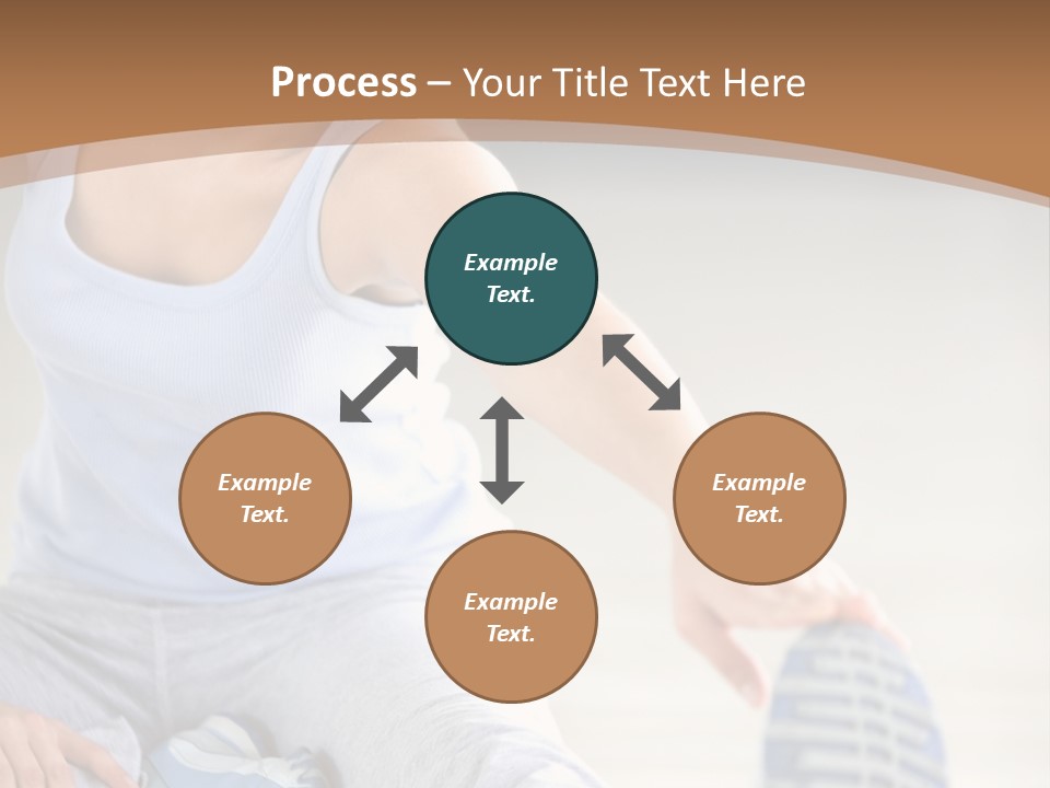 Losing Exercise Train PowerPoint Template