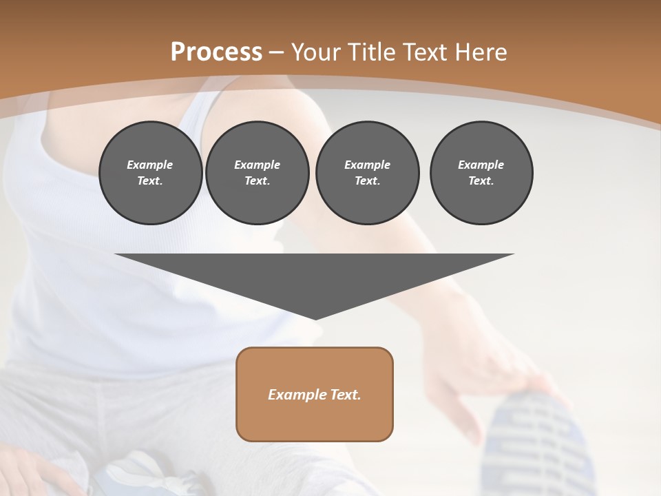 Losing Exercise Train PowerPoint Template