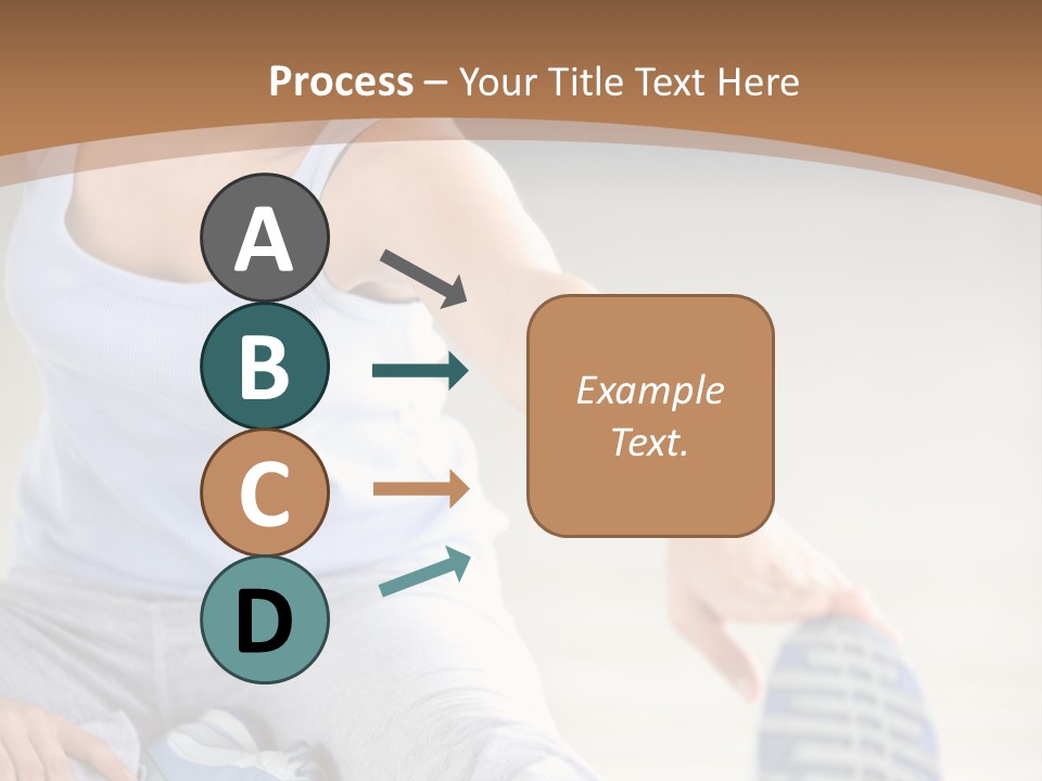 Losing Exercise Train PowerPoint Template