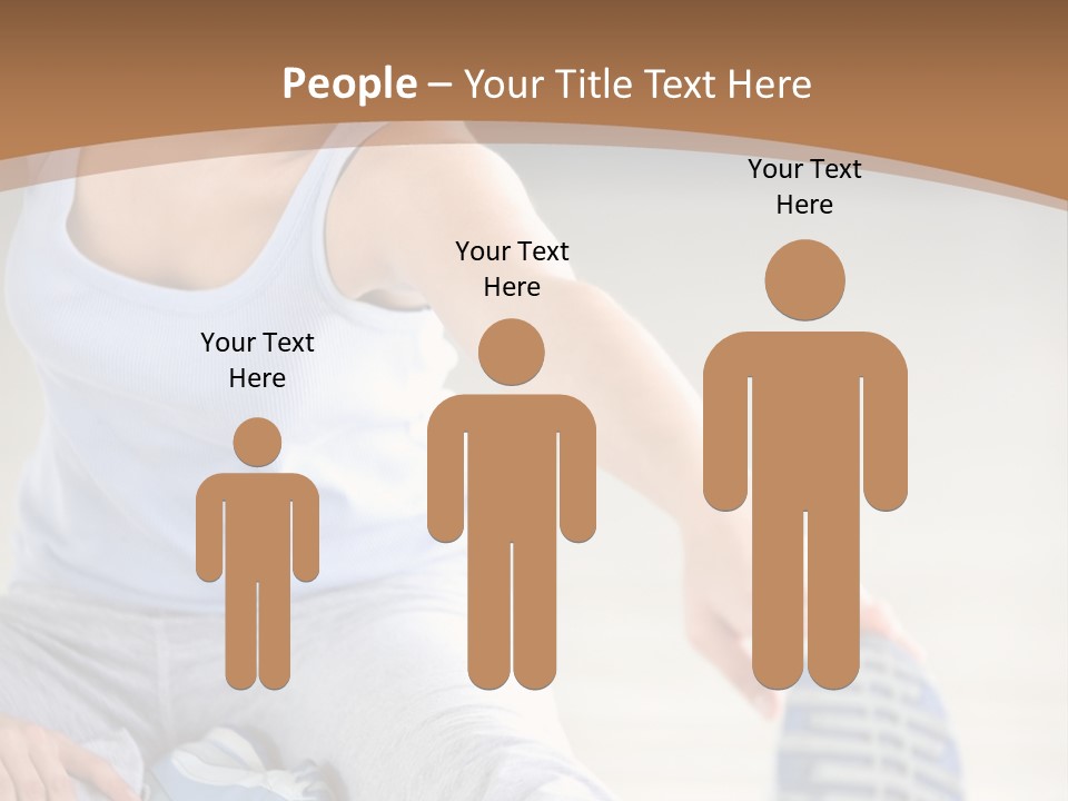 Losing Exercise Train PowerPoint Template