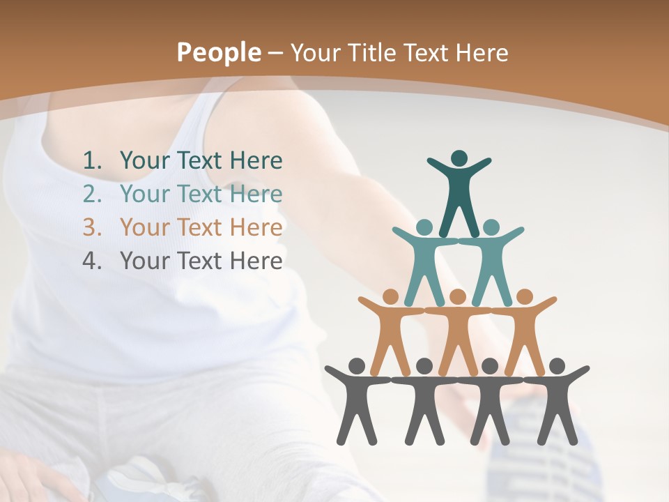 Losing Exercise Train PowerPoint Template