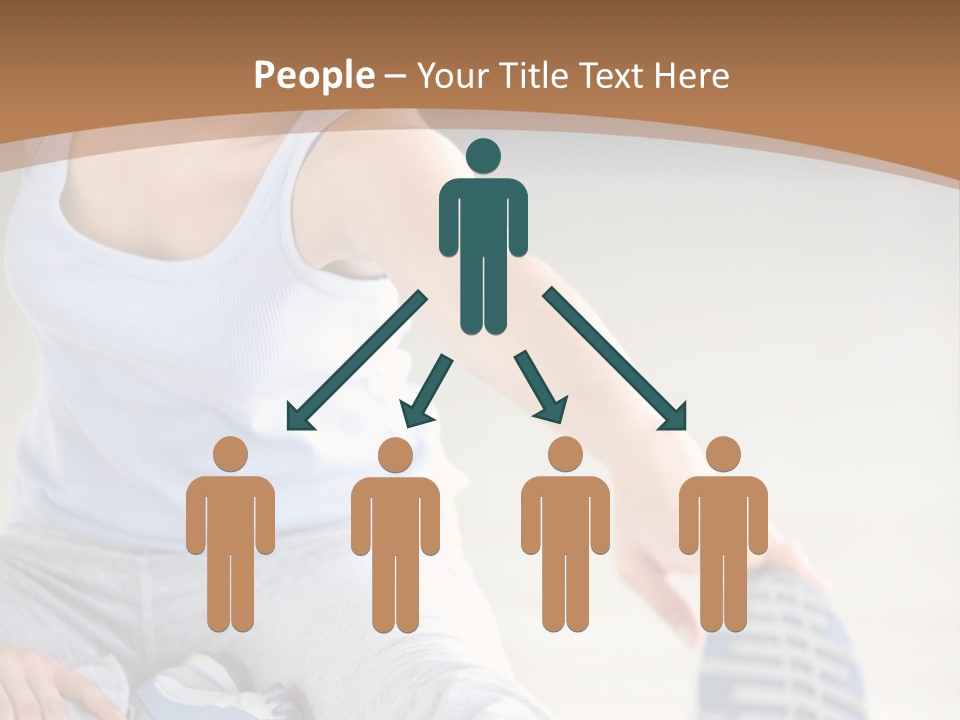 Losing Exercise Train PowerPoint Template