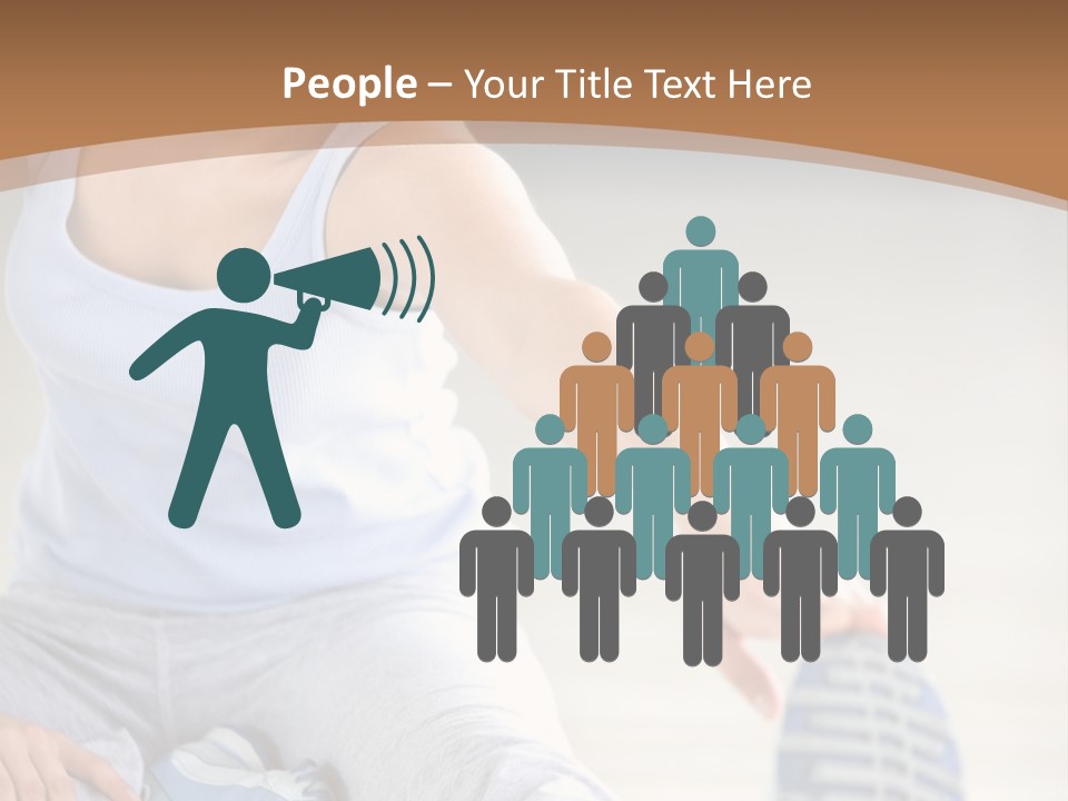 Losing Exercise Train PowerPoint Template