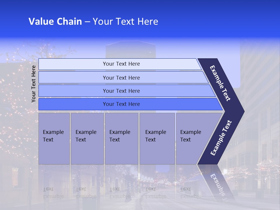 Nicollet Winter Illuminated PowerPoint Template