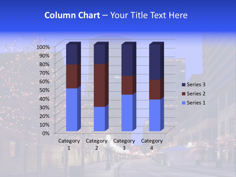 Nicollet Winter Illuminated PowerPoint Template