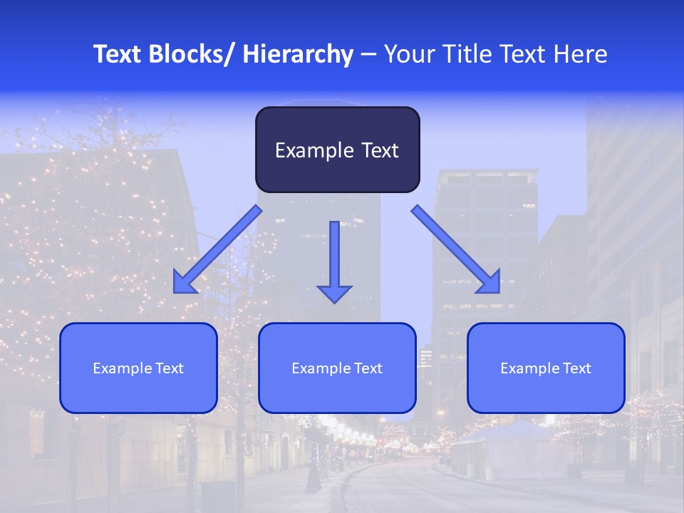 Nicollet Winter Illuminated PowerPoint Template