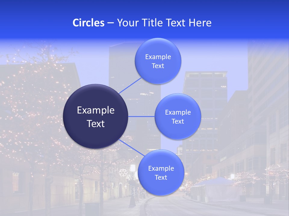 Nicollet Winter Illuminated PowerPoint Template