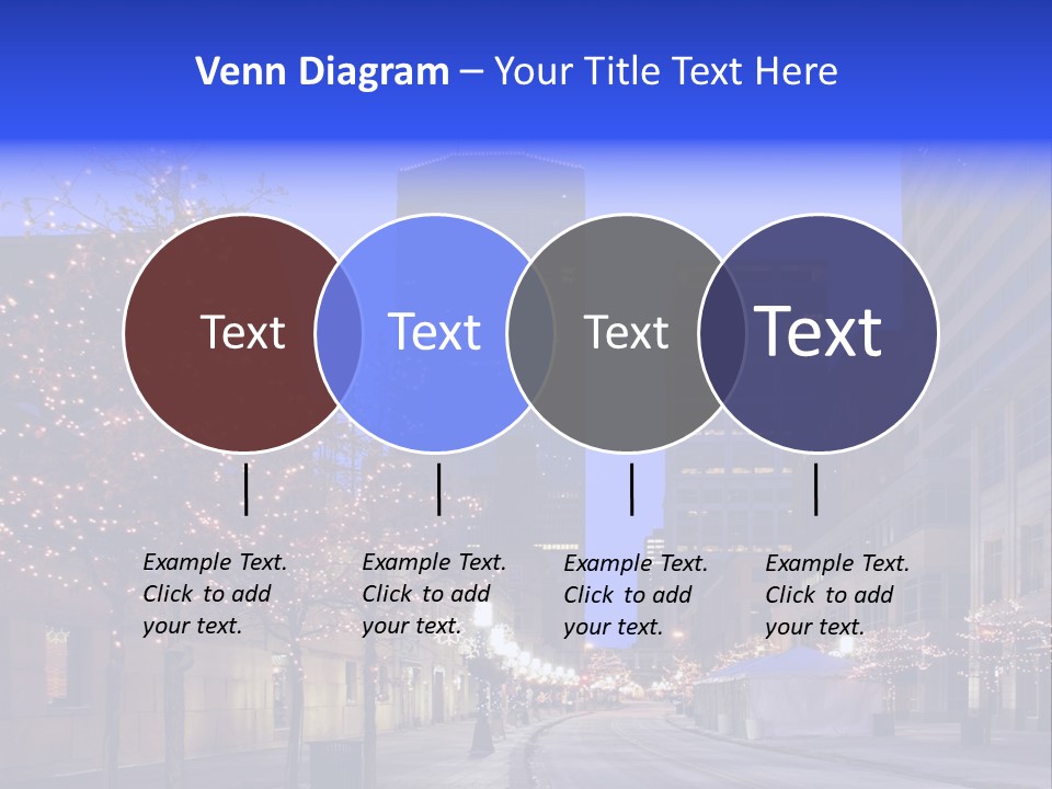 Nicollet Winter Illuminated PowerPoint Template