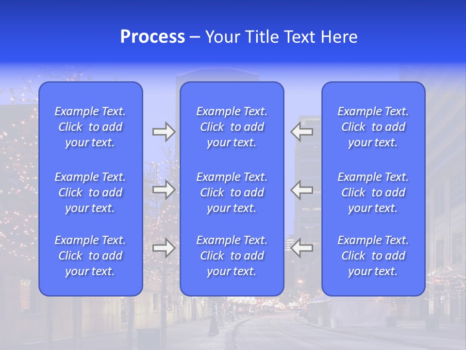 Nicollet Winter Illuminated PowerPoint Template