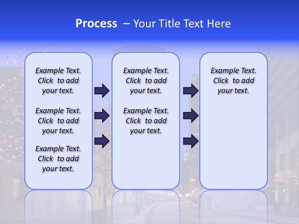 Nicollet Winter Illuminated PowerPoint Template