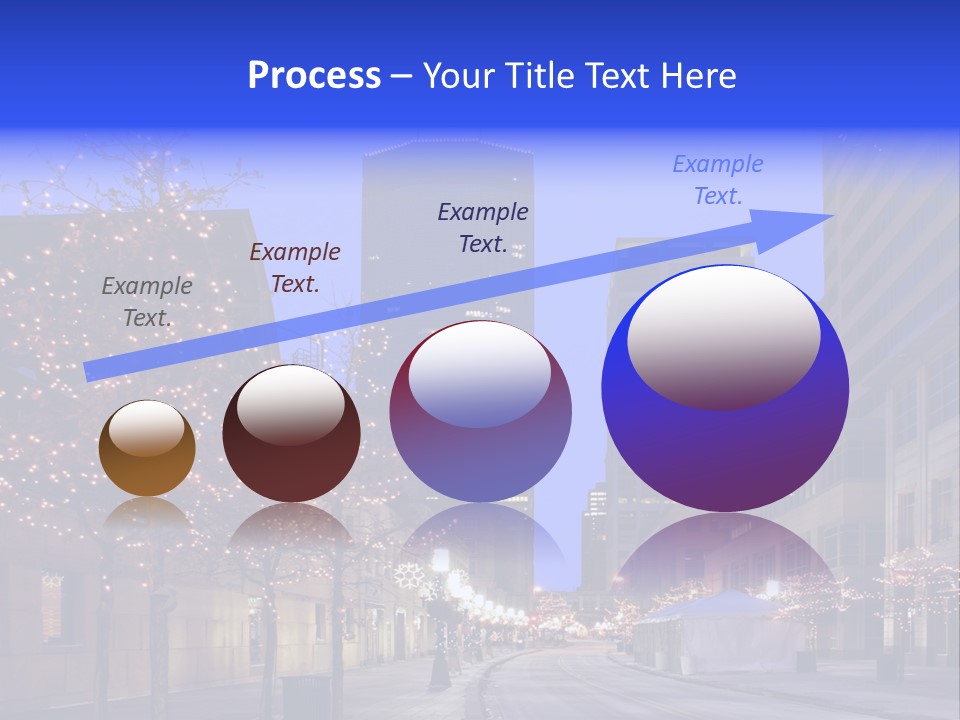 Nicollet Winter Illuminated PowerPoint Template
