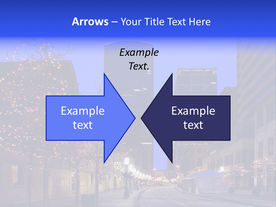 Nicollet Winter Illuminated PowerPoint Template