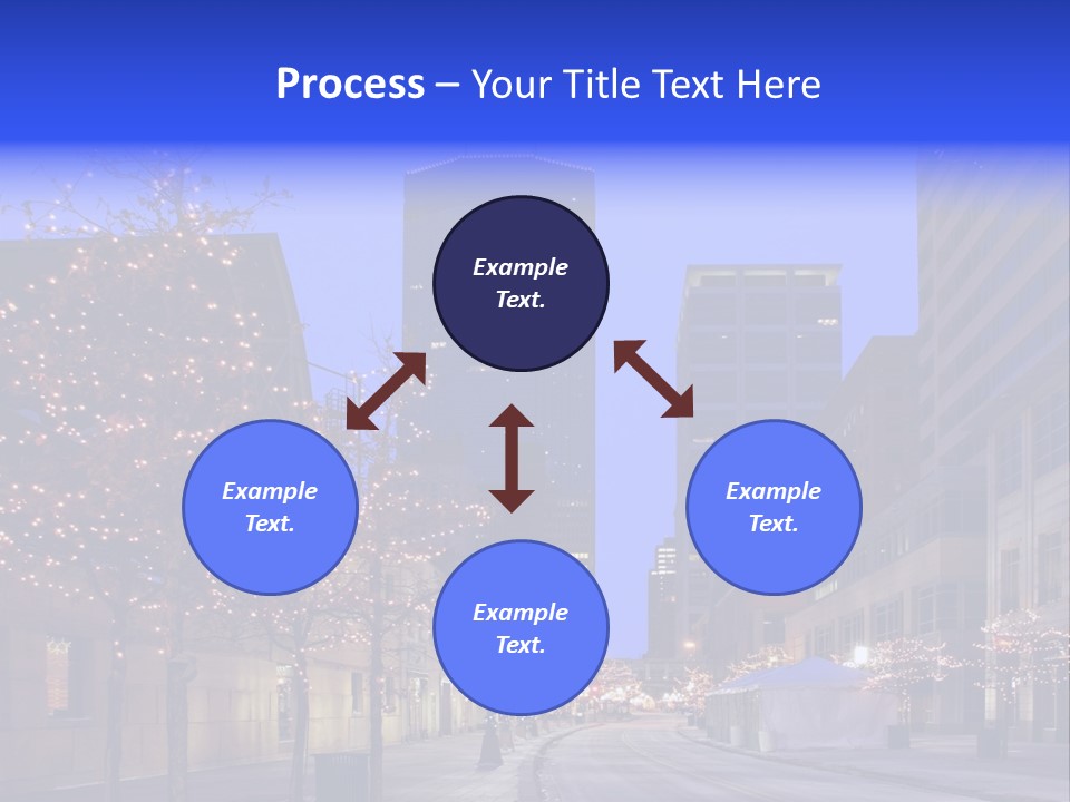 Nicollet Winter Illuminated PowerPoint Template