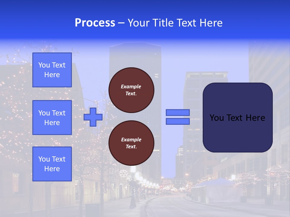 Nicollet Winter Illuminated PowerPoint Template