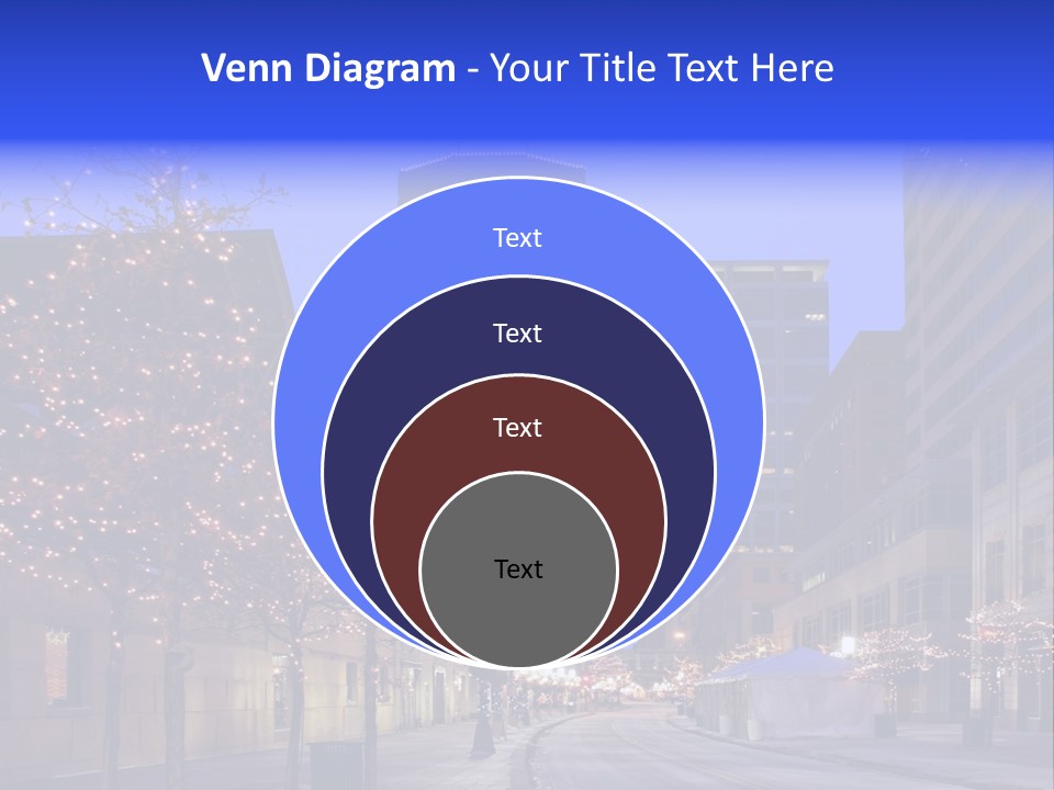 Nicollet Winter Illuminated PowerPoint Template