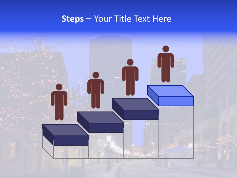 Nicollet Winter Illuminated PowerPoint Template