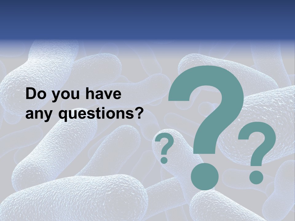 A Group Of Blue And White Cells Powerpoint Presentation PowerPoint Template