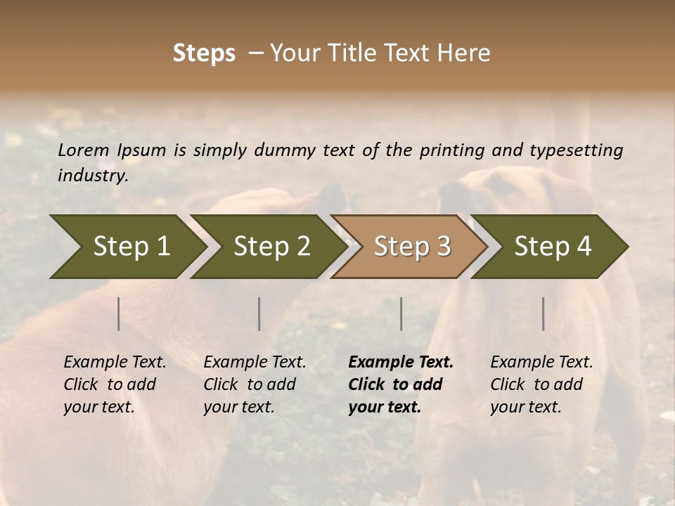 Spill Glass Lager PowerPoint Template