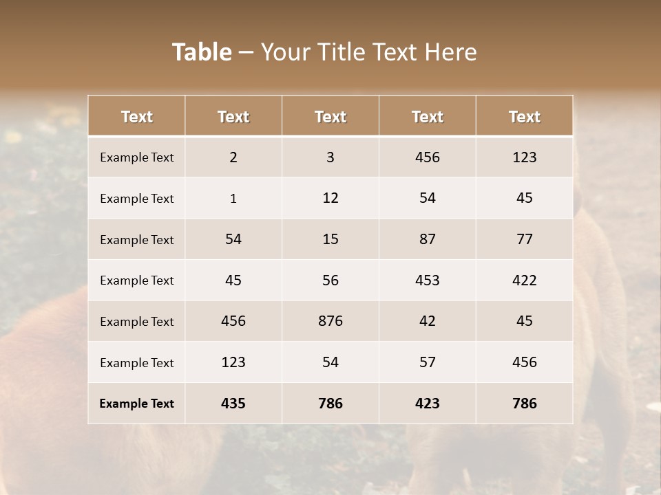 Spill Glass Lager PowerPoint Template